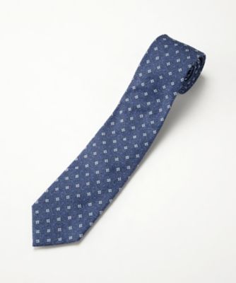 【SALE（伊勢丹）】＜アールダム/Earldom＞ 【S】ネクタイ/小紋(1018) ダルブルー 【三越・伊勢丹/公式】