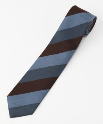 ＜アールダム/Earldom＞ ターコイズ経ネクタイ(176053019004) ダークブラウン 【三越・伊勢丹/公式】