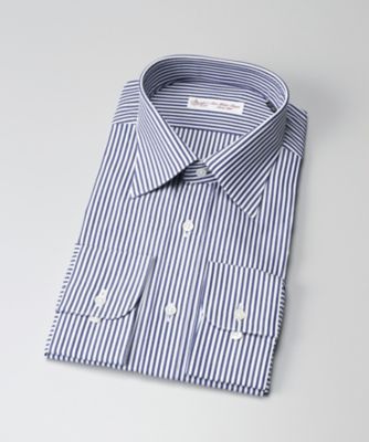 【SALE（伊勢丹）】＜SMCヴィンテージ＞ 【S】セミワイドカラー長袖ワイシャツ(CVD750-455) 455・ネイビー 【三越・伊勢丹/公式】