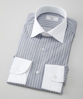 ＜CHOYA1886＞ ドレスシャツ(CVD813-455) 455・ネイビー 【三越・伊勢丹/公式】