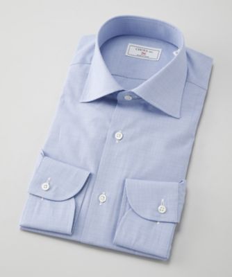 ＜CHOYA1886＞ ドレスシャツ(CVD911-650) 650・ブルー 【三越・伊勢丹/公式】