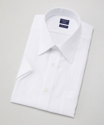 【SALE（三越）】＜シャツファクトリー＞ 【S】半袖ワイシャツ(CFN410-200) 200・ホワイト 【三越・伊勢丹/公式】