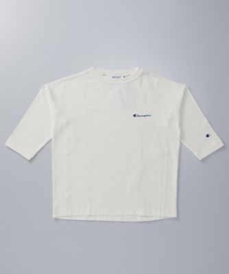 【SALE（伊勢丹）】＜Champion/チャンピオン＞ 【S】3/4スリーブシャツ(CW-J406) 020・オフホワイト 【三越・伊勢丹/公式】