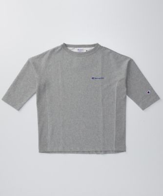 【SALE（伊勢丹）】＜Champion/チャンピオン＞ 【S】3/4スリーブシャツ(CW-J406) 070・オックスフォードグレー 【三越・伊勢丹/公式】