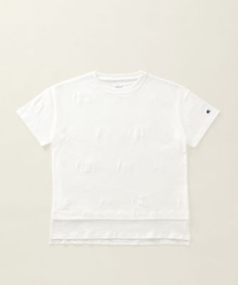 ＜Champion/チャンピオン＞ ユニセックス Tシャツ(C3-K355) 010・ホワイト 【三越・伊勢丹/公式】
