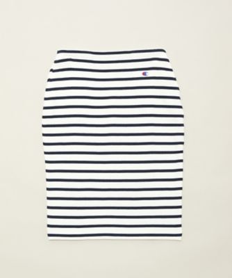 【SALE（伊勢丹）】＜Champion/チャンピオン＞ 【S】ウィメンズ スカート(CW-K208) 026・オフホワイトxネイビー 【三越・伊勢丹/公式】
