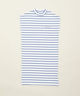 【SALE（伊勢丹）】＜Champion/チャンピオン＞ 【S】ウィメンズ ノースリーブワンピース(CW-K301) 025・オフホワイトxブルー 【三越・伊勢丹/公式】
