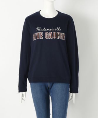 ＜サブストリート マイスタンダード/SAB STREET MY STANDARD＞ 大きいサイズ <MKT studio>トレーナー(33-61-0300)(クローバー) ネイビー(40) 【三越・伊勢丹/公式】