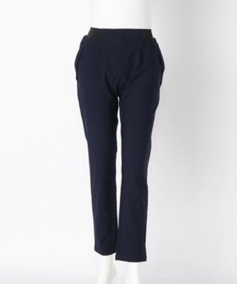 ＜サブストリート マイスタンダード/SAB STREET MY STANDARD＞ 大きいサイズ ハイテンションパンツ(33-12-9418)(クローバー) ネイビー(75) 【三越・伊勢丹/公式】