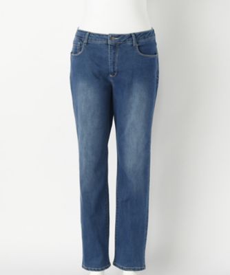 ＜サブストリート マイスタンダード/SAB STREET MY STANDARD＞ 大きいサイズ <NYDJ>デニムパンツ(33-12-9417)(クローバープラス) アオ(41) 【三越・伊勢丹/公式】