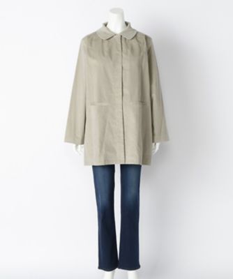 【SALE（伊勢丹）】＜サブストリート マイスタンダード/SAB STREET MY STANDARD＞ 大きいサイズ <Bleu tango>コーデュロイコート(33-71-8847)(クローバープラス) アイボリー(10) 【三越・伊勢丹/公式】