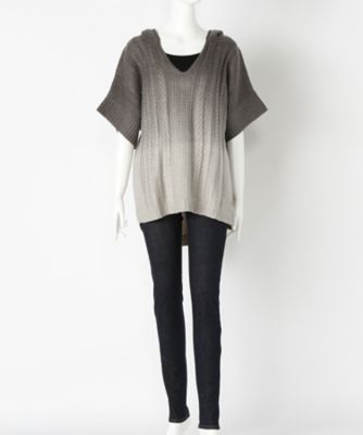 【SALE（伊勢丹）】＜サブストリート マイスタンダード/SAB STREET MY STANDARD＞ 大きいサイズ <MINNE>ニット(33-54-0108)(クローバー) グレー(11) 【三越・伊勢丹/公式】
