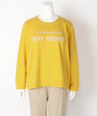 【SALE（伊勢丹）】＜サブストリート マイスタンダード/SAB STREET MY STANDARD＞ 大きいサイズ <MKT studio>ロゴカット アンド ソーン(33-61-0448)(クローバープラス) キイロ(50) 【三越・伊勢丹/公式】