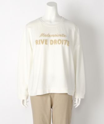 【SALE（伊勢丹）】＜サブストリート マイスタンダード/SAB STREET MY STANDARD＞ 大きいサイズ <MKT studio>ロゴカット アンド ソーン(33-61-0448)(クローバープラス) シロ(01) 【三越・伊勢丹/公式】