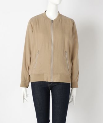 ＜サブストリート マイスタンダード/SAB STREET MY STANDARD＞ 大きいサイズ <Bleu tango>ジャケット(33-23-5183)(クローバー) ベージュ(22) 【三越・伊勢丹/公式】