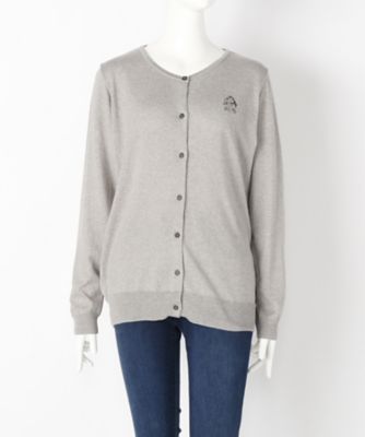 【SALE（伊勢丹）】＜サブストリート マイスタンダード/SAB STREET MY STANDARD＞ 大きいサイズ メルシーカーディガン(33-50-0309)(クローバー) グレー(10) 【三越・伊勢丹/公式】