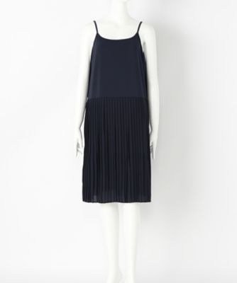 ＜サブストリート マイスタンダード/SAB STREET MY STANDARD＞ 大きいサイズ インナーワンピース(33-36-7862)(クローバープラス) ネイビー(40) 【三越・伊勢丹/公式】