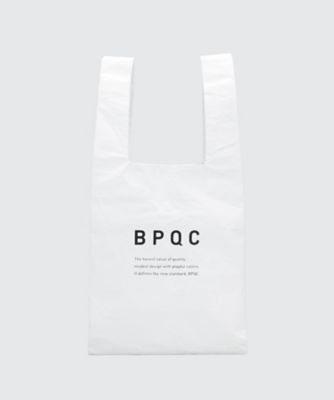 ＜BPQC/ビーピーキューシー＞ 【ミモレ掲載品】スクエア型エコバックM(BPQC71AZW001) ホワイト 【三越・伊勢丹/公式】