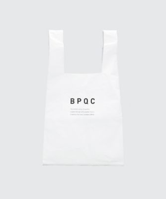 ＜BPQC/ビーピーキューシー＞ スクエア型エコバックL(BPQC71AZW002) ホワイト 【三越・伊勢丹/公式】