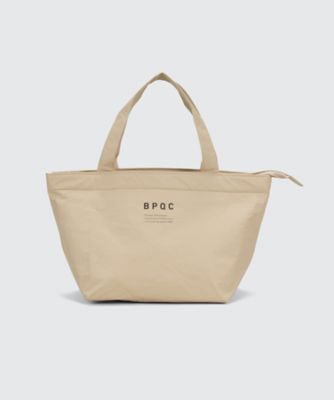 ＜BPQC/ビーピーキューシー＞ 船型エコバッグS(BPQC71AZW003) ベージュ 【三越・伊勢丹/公式】