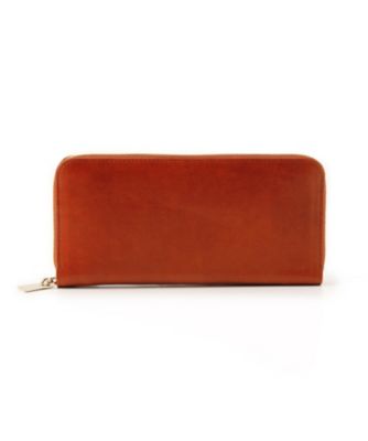 ＜アニアリ/aniary＞ ▼ラウンド長財布(01-20003) レッドブラウン 【三越・伊勢丹/公式】