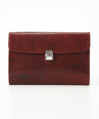 ＜アニアリ/aniary＞ ▼クラッチ(11-08001) レッド 【三越・伊勢丹/公式】