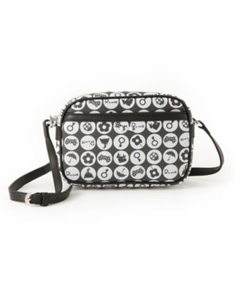 <ALENKA my favorite RUNE>ショルダーバッグ AL05505302 ブラック 【三越・伊勢丹/公式】