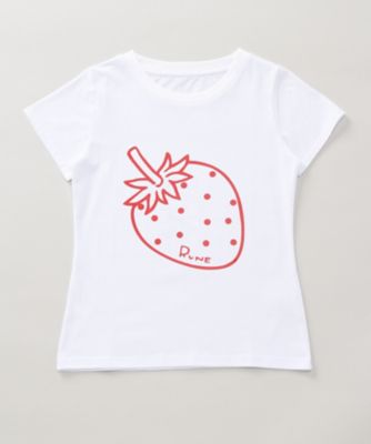 <ALENKA my favorite RUNE>Tシャツ いちご al05511902 ホワイト 【三越・伊勢丹/公式】