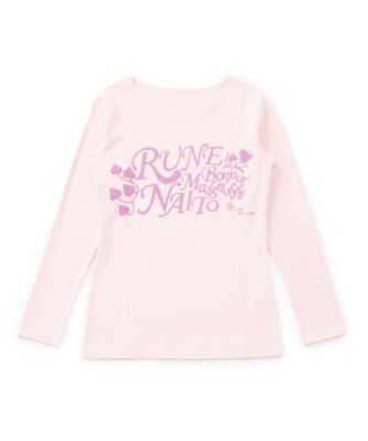 <ALENKA my favorite RUNE>長袖Tシャツ RUNE サイン al05511912 ピンク 【三越・伊勢丹/公式】