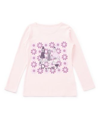 <ALENKA my favorite RUNE>長袖Tシャツ RUNE GIRL 花プリント al05511913 ピンク 【三越・伊勢丹/公式】