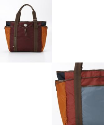 【SALE（伊勢丹）】＜オロビアンコ/Orobianco＞ 【S】トートバッグ(92118/92119) 2-1 ワイン／スモーキーブルー 【三越・伊勢丹/公式】
