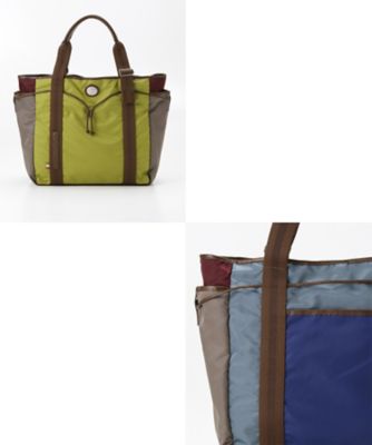 【SALE（伊勢丹）】＜オロビアンコ/Orobianco＞ 【S】トートバッグ(92118/92119) 2-2 グリーン／ロイヤルブルー 【三越・伊勢丹/公式】