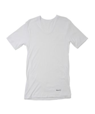 ＜アサメリー＞ 半袖U首Tシャツ(110213) 010・ホワイト 【三越・伊勢丹/公式】