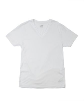 ＜エヌワン＞ VネックTシャツ(112525) 10・ホワイト 【三越・伊勢丹/公式】