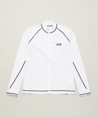 【SALE（伊勢丹）】＜ヘリーハンセン/HELLY HANSEN＞ L/Sフルジップラッシュガード/ユニセックス(HE81715) ホワイト 【三越・伊勢丹/公式】