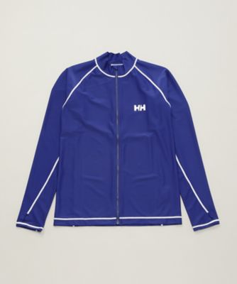 【SALE（伊勢丹）】＜ヘリーハンセン/HELLY HANSEN＞ L/Sフルジップラッシュガード/ユニセックス(HE81715) ブルーベリー 【三越・伊勢丹/公式】