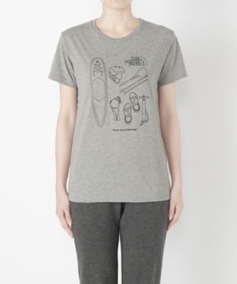 ＜THE NORTH FACE/ザ・ノース・フェイス＞ Tシャツ(NTW31711) ミックスグレー 【三越・伊勢丹/公式】