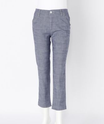 【SALE（伊勢丹）】＜Sweet Camel＞ 大きいサイズ アンクルシガレットパンツ(SY009017)(クローバー) ブルー(17) 【三越・伊勢丹/公式】