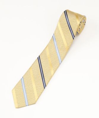 【SALE（三越）】＜フェアファクス/FAIRFAX＞ 【S】ネクタイ(7S3S46) 55・イエロー 【三越・伊勢丹/公式】