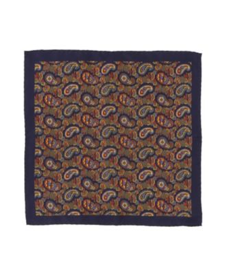 ＜フェアファクス/FAIRFAX＞ 英国製/ポケットチーフ(H50HP5F03W) ネイビー 【三越・伊勢丹/公式】