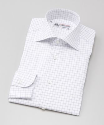 ＜フェアファクス/FAIRFAX＞ WDグラフチェック(6500) ブルー 【三越・伊勢丹/公式】