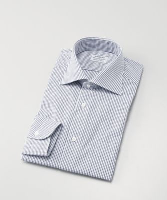 ＜フェアファクス/FAIRFAX＞ ドレスシャツ/形態安定(7151) 18・ネイビー 【三越・伊勢丹/公式】