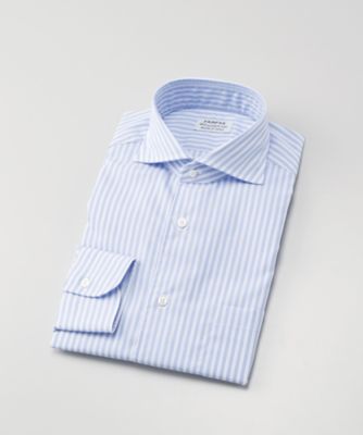 ＜フェアファクス/FAIRFAX＞ ドレスシャツ/形態安定(7155) 13・サックス 【三越・伊勢丹/公式】