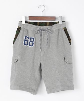 【SALE（伊勢丹）】＜サンシックスティーエイト＞ 【S】スウェットハーフパンツ(S7S07TH) 03・ライトグレー 【三越・伊勢丹/公式】