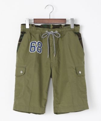 【SALE（伊勢丹）】＜サンシックスティーエイト＞ 【S】リップストップハーフパンツ(S7S10TH) 36・オリーブ 【三越・伊勢丹/公式】