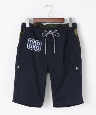 【SALE（伊勢丹）】＜サンシックスティーエイト＞ 【S】リップストップハーフパンツ(S7S10TH) 18・ネイビー 【三越・伊勢丹/公式】