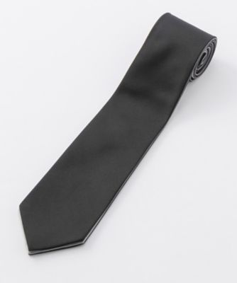 ＜フェアファクス/FAIRFAX＞ ネクタイ/4WAYネクタイ ジャガード レップムジ(A160JG17FMI03) ブラック 【三越・伊勢丹/公式】