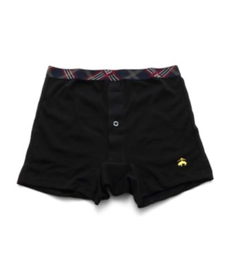 ＜ブルックス ブラザーズ/BROOKS BROTHERS＞ ボクサーパンツ(019-2111) ブラック 【三越・伊勢丹/公式】