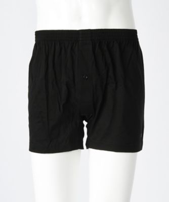 ＜マッキントッシュ フィロソフィー/MACKINTOSH PHILOSOPHY＞ ニットトランクス(076-9049) 090・ブラック 【三越・伊勢丹/公式】