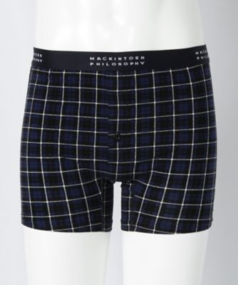 ＜マッキントッシュ フィロソフィー/MACKINTOSH PHILOSOPHY＞ ボクサーパンツ(076-9058) 700・ネイビー 【三越・伊勢丹/公式】